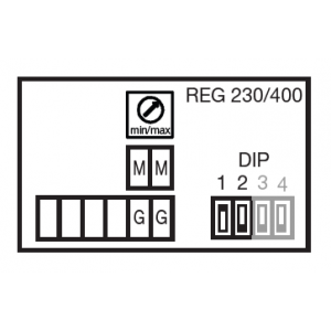 Anschluss von internen Schaltern bei Verwendung eines eigenen internen Thermistorfühlers, der Regler schaltet entsprechend der Temperatureinstellung an seinem eigenen Regler entsprechend der Temperatur in der Nähe des Gerätes