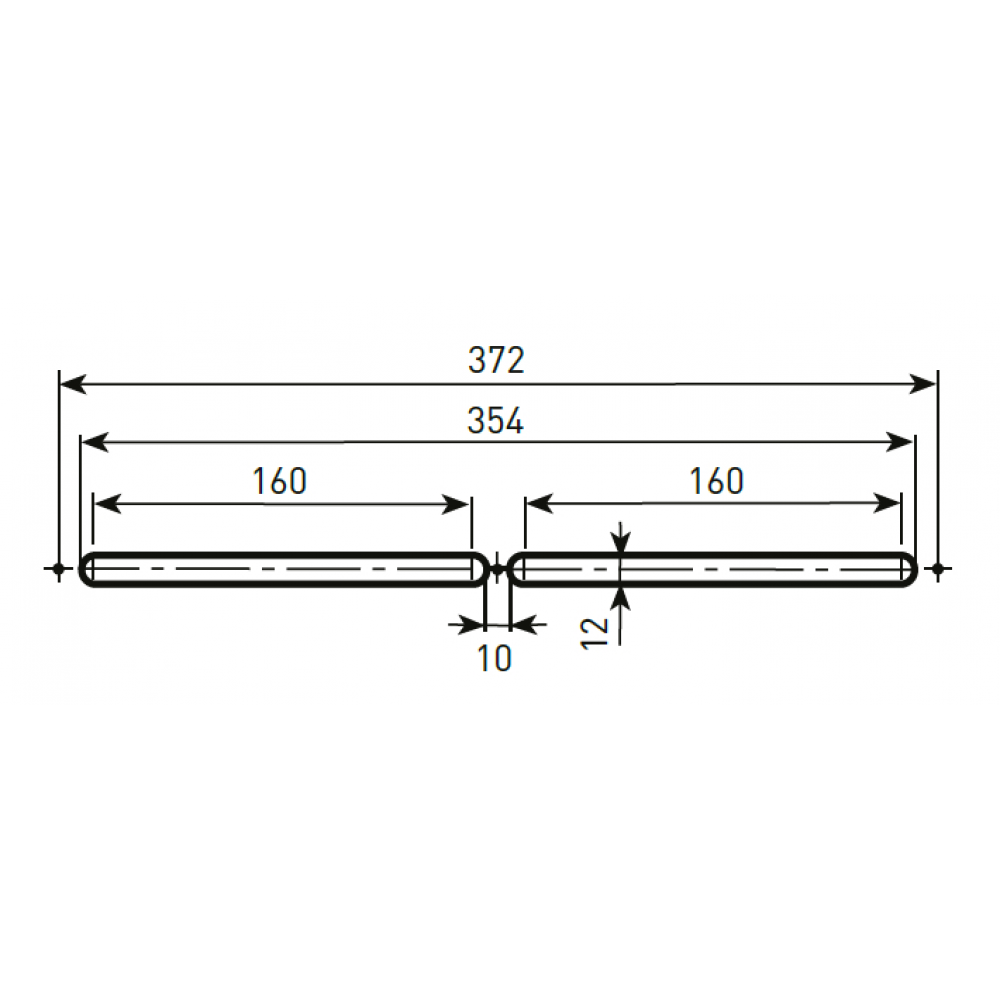 size of mounting holes and openings for window supply element air passage in the window frame