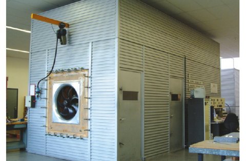 meracie linky na meranie výkonových parametrov ventilátorov a vzduchotechnických jednotiek